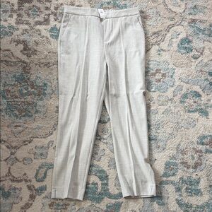 Banana Republic Light Gray HAYDEN TAPERED PANT with Elastic Waist